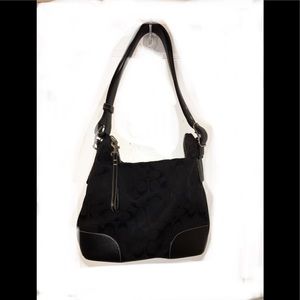 Authentic black Coach purse/handbag barely used